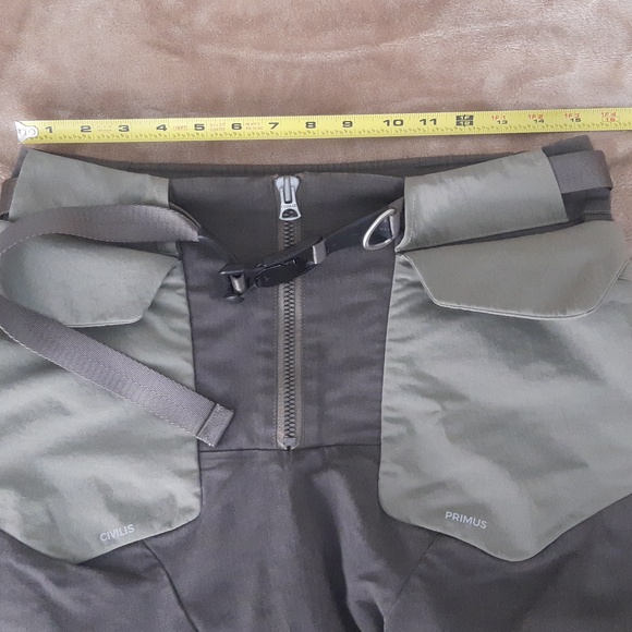 HAMCUS Men's Cargo Pants - Olive and Brown - Picture 14 of 16
